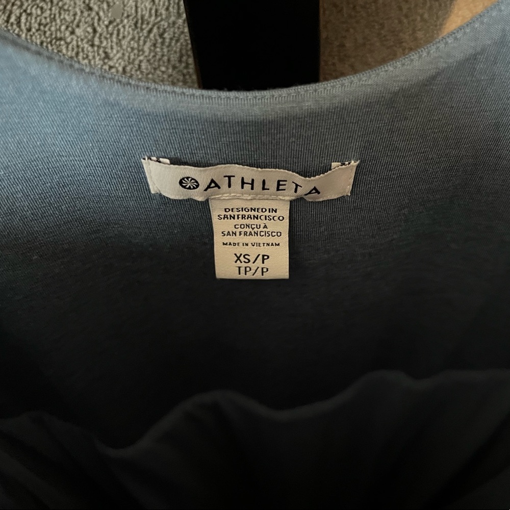 Athleta Santorini Midi Dress in Cottage Blue - Picture 4 of 4